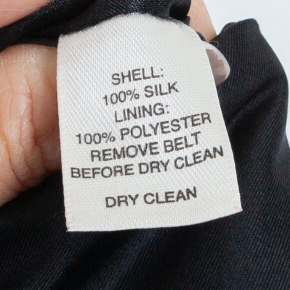 White House Black Market 100% Silk Strapless Bubble Dress Size 2 - Picture 8 of 8